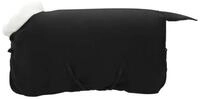vidaXL Tierdecke Pferdedecke Schwarz 85 cm Polarfleece