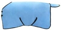 vidaXL Tierdecke Pferdedecke Volles Aqua 115 cm Polyester