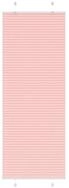 vidaXL Plissee, Plissee Rosa 80x200 cm Stoffbreite 79,4 cm Polyester