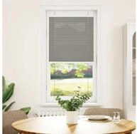 vidaXL Plissee, Plissee Anthrazit 60x100 cm Stoffbreite 59,4 cm Polyester