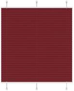 vidaXL Plissee, Plissee Bordeauxrot 115x150 cm Stoffbreite 114,4 cm Polyester