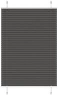 vidaXL Plissee, Plissee Schwarz 85x150 cm Stoffbreite 84,4 cm Polyester