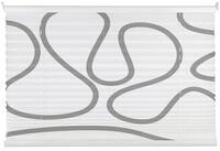 mydeco Plissee FREE MOVE, Plissee, Wei&szlig;, Taupe, B 120 x H 130 cm, blickdicht,...