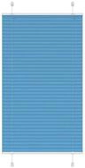 vidaXL Plissee, Plissee Blau 80x100 cm Stoffbreite 79,4 cm Polyester