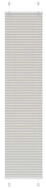 vidaXL Plissee, Plissee Hellgrau 40x200 cm Stoffbreite 39,4 cm Polyester