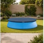 Intex Pool-Abdeckplane Rund Poolabdeckung &Oslash;305/366 cm &ndash; Wetterfester Schutz...