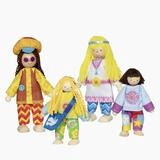 goki Biegepuppe Biegepuppen Familie Love und Harmony (set, 4-tlg., packung),...