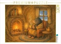CALVENDO Puzzle CALVENDO Puzzle Kaminzauber mit Maulwurfsmoment, 1000 Teile