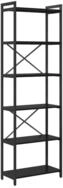 vidaXL B&uuml;cherregal B&uuml;cherregal Schwarz Eichen-Optik 60 x 30 x 189,5 cm, 1-tlg.