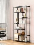VASAGLE B&uuml;cherregal B&uuml;cherregal, Regal mit 6 Ablagen, Standregal
