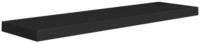 vidaXL Wandregal, Schweberegal Schwarz 90x23,5x3,8 cm MDF