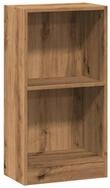 vidaXL B&uuml;cherregal B&uuml;cherregal Artisan-Eiche 40x24x76 cm Holzwerkstoff, 1-tlg.