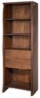 Massivmoebel24 B&uuml;cherregal PURE ACACIA, 1-tlg., Regal Akazie 71x45x204 braun