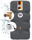 GARANTIA Regentonne CUBUS Regentonnen Komplett-Set 340 L graphite grey, 340 l