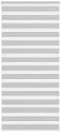 Rollo Doppelrollo Hellgrau 95x200 cm Stoffbreite 90,9 cm Polyester, vidaXL