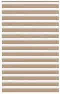 Rollo Doppelrollo Sandbraun 145x230 cm Stoffbreite 140,9 cm Polyester, vidaXL