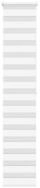 Rollo Doppelrollo Wei&szlig; 45x200 cm Stoffbreite 40,9 cm Polyester, vidaXL