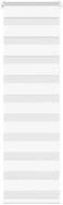 Rollo Doppelrollo Wei&szlig; 40x100 cm Stoffbreite 35,9 cm Polyester, vidaXL
