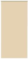 Rollo Verdunkelungsrollo Beige 115x230 cm Stoffbreite 110,7 cm, vidaXL