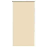 Rollo Verdunkelungsrollo Beige 75x130cm Stoffbreite 70,7 cm Polyester, vidaXL