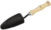 IDEALSPATEN Pflanzkelle, Handschaufel breit Buchenstiel 15,5 cm