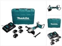 Makita Winkelschleifer DGA 900 PT4KX2 Akku Winkelschleifer 36V (2x18V) 230mm
