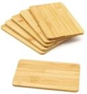 Spetebo Fr&uuml;hst&uuml;cksbrett Bambus Schneide Brettchen - 6er Set / 22 x 14 cm,...
