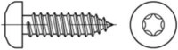 Contorion Schraube ISO 14585 Form CE Flachkopf-Blechschraube VG 6,3x80 Stahl