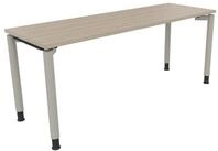 Soennecken Schreibtisch Schreibtisch Vierfu&szlig; Rundrohr B1800xT600xH680-820