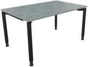 Soennecken Schreibtisch Schreibtisch Vierfu&szlig; Rundrohr B1400xT900xH680-820