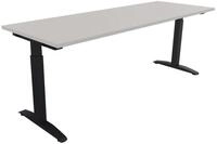 Soennecken Schreibtisch Schreibtisch Kufe Quadrat B2000xT700xH650-850
