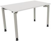 Soennecken Schreibtisch Schreibtisch Vierfu&szlig; Rundrohr B1200xT700xH680-820