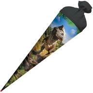Roth Schult&uuml;te Tyrannosaurus, 70 cm, rund, Filzverschluss, Zuckert&uuml;te
