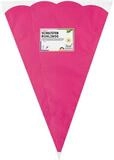 Folia Schult&uuml;te Schult&uuml;ten Rohling - 68 cm sechseckig pink 5er Pack.