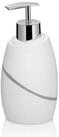 kela Seifenspender Talus, Natursteinoptik, 300 ml, leicht zu bef&uuml;llen