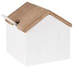 R&auml;der Design Zuckerdose H&uuml;ttenzauber, Porzellan, Akazienholz