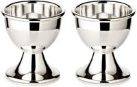 EDZARD Eierbecher Classo, H&ouml;he 5 cm, Schwerversilbert (QualiPlated),...