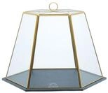 Creative Tops Servierplatte Artesa, Glas, Farbe: Transparent, H&ouml;he: 25cm