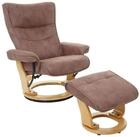 MCA furniture Relaxsessel Edmonton-S, Inkl. gepolstertem Fu&szlig;hocker, Breite