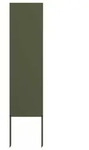 vidaXL Wandbild Garten Sichtschutz-Leinwand Olivgr&uuml;n 32 x 140 cm, (1 St)