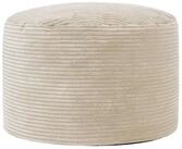 icon Pouf XL aus Cord &bdquo;Milano&ldquo;, mit F&uuml;llung