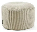 mokebo Pouf Der faule Lenz (rund und aus Cordstoff), Sitz-Hocker XL,...