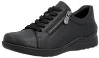 Rieker Sneaker Schn&uuml;rschuh, Halbschuh, Klassik-Sneaker mit Rei&szlig;verschluss