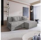 Masseno Ecksofa FIORO mit Schlaffunktion L-Form, Sofa mit Bettkasten