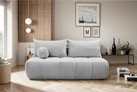 Fun M&ouml;bel 3-Sitzer Designersofa Sofa 3-Sitzer ANZIA in Stoff Bunny, inkl. 2
