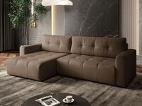 Lookway Ecksofa ASTON L-Form Couch, mit Bettkasten und Schlaffunktion