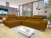 MIRJAN24 Ecksofa Cotere Cord, mit Bettkasten und Schlaffunktion, Einstellbare