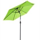 Angel Living Sonnenschirm &Oslash; 270 cm, UV-Schutz 50+, Rund, Stahl und Polyester, 6