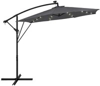 ML-DESIGN Sonnenschirm Ampelschirm mit/ohne LED Solar St&auml;nder Abdeckung