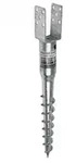 Domax Einschraub-Bodenh&uuml;lse Einschraub Bodenh&uuml;lsen 10.1 cm x 68.5 cm